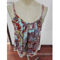 Fashion Sexy Design Stringer Print Tank Top